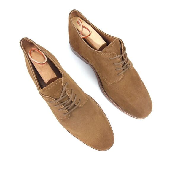 Coach Brown Suede Oxfords